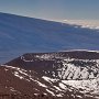 Snowy cinder cone